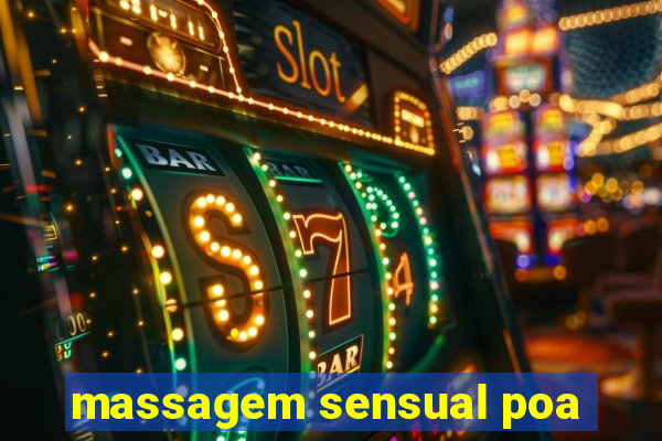 massagem sensual poa